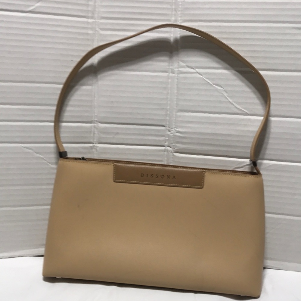 Dissona leather satchel. Made in Italy. EUC